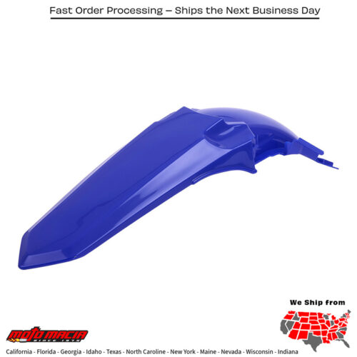 REAR FENDER BLUE Yamaha YZ450FX 2018-2018 Yamaha YZ250F 2014-2018 Yamaha YZ450F 2014-2017