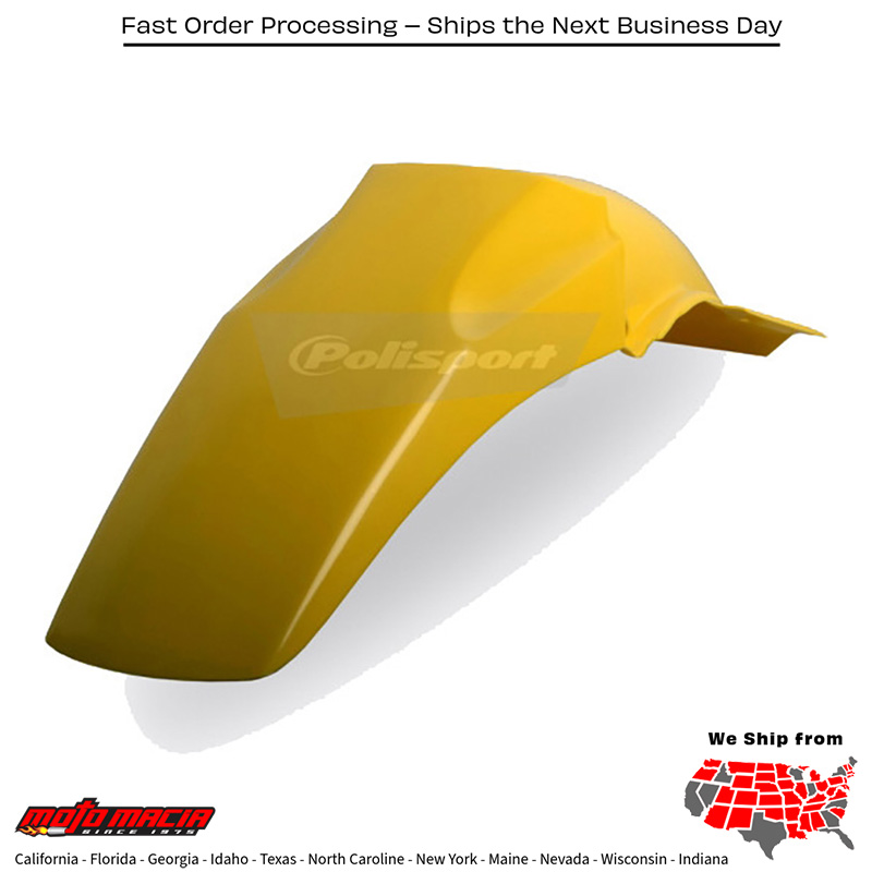 REAR FENDER YELLOW Suzuki RM125 1996-2000 Suzuki RM250 1996-2000