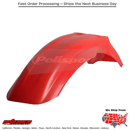 FRONT FENDER RED Honda CR80R 1996-2002 Honda CR85R 2003-2007