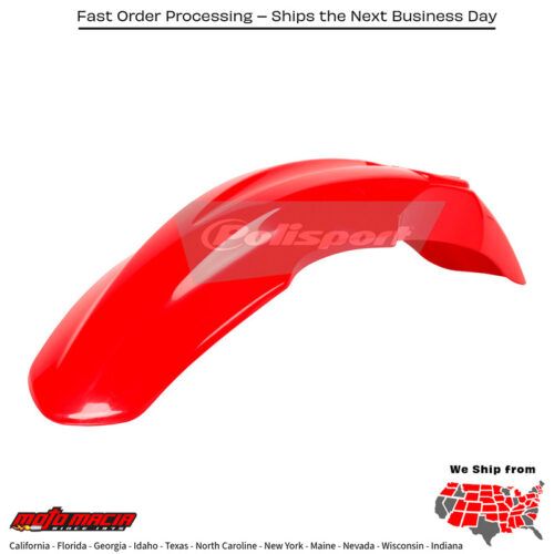 FRONT FENDER RED Honda CRF150R 2007-2025