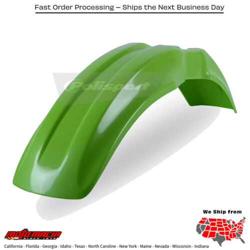FRONT FENDER GREEN Kawasaki KX100 1995-2013 Kawasaki KX85 2001-2013