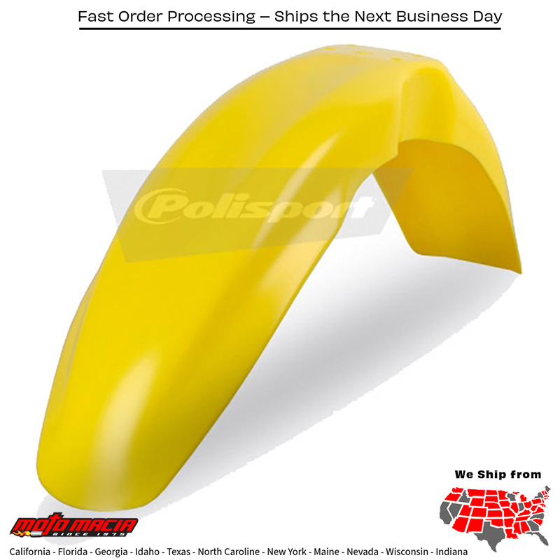 FRONT FENDER YELLOW Suzuki RM85 2002-2025