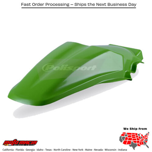 REAR FENDER GREEN Kawasaki KX85 2001-2013 Kawasaki KX100 1995-2013