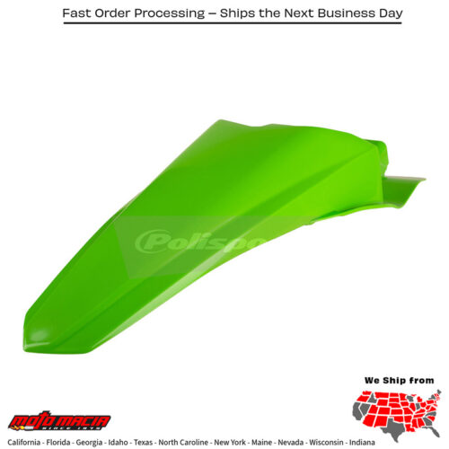 REAR FENDER GREEN Kawasaki KX85 2014-2025 Kawasaki KX100 2014-2021 Kawasaki KX112 2022-2025