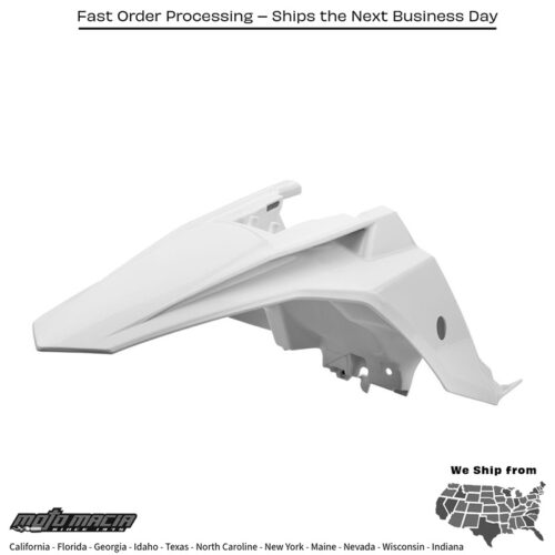 SIDE NUMBER PLATE WHITE KTM 65 SX 2016-2023