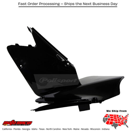 SIDE PANELS BLACK Suzuki RM125 2001-2008 Suzuki RM250 2001-2008