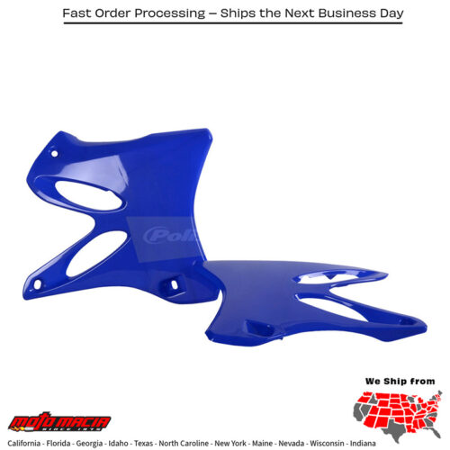 SIDE PANELS BLUE Yamaha YZ250 2002-2014 Yamaha YZ125 2002-2014