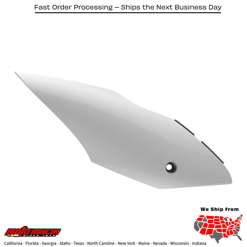 SIDE PANELS WHITE Honda CR125R 2002-2007 Honda CR250R 2002-2007