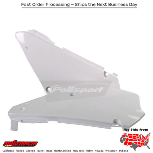 SIDE PANELS WHITE Suzuki RM85 2002-2023 Suzuki RM85L 2003-2012