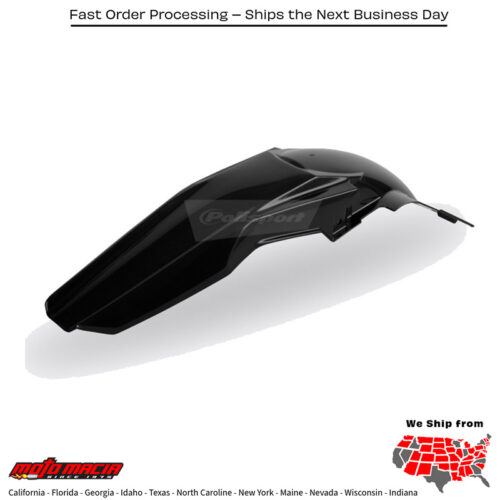REAR FENDER BLACK Suzuki RM-Z450 2005-2007