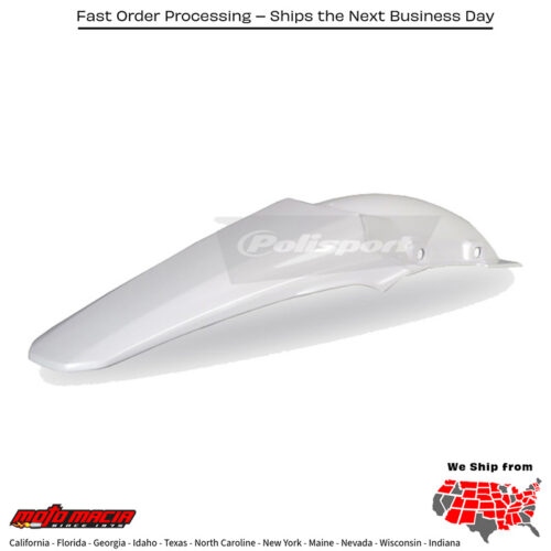 REAR FENDER WHITE Honda CRF250R 2006-2007 Honda CRF250X 2006-2007