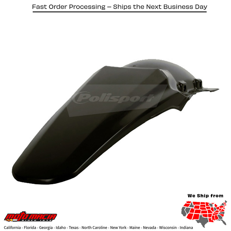 REAR FENDER BLACK Honda CRF250R 2006-2007 Honda CRF250X 2006-2007