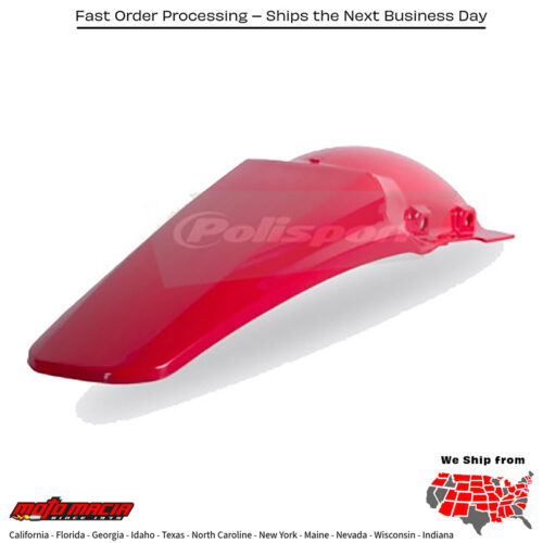 REAR FENDER RED Honda CRF250R 2008-2009