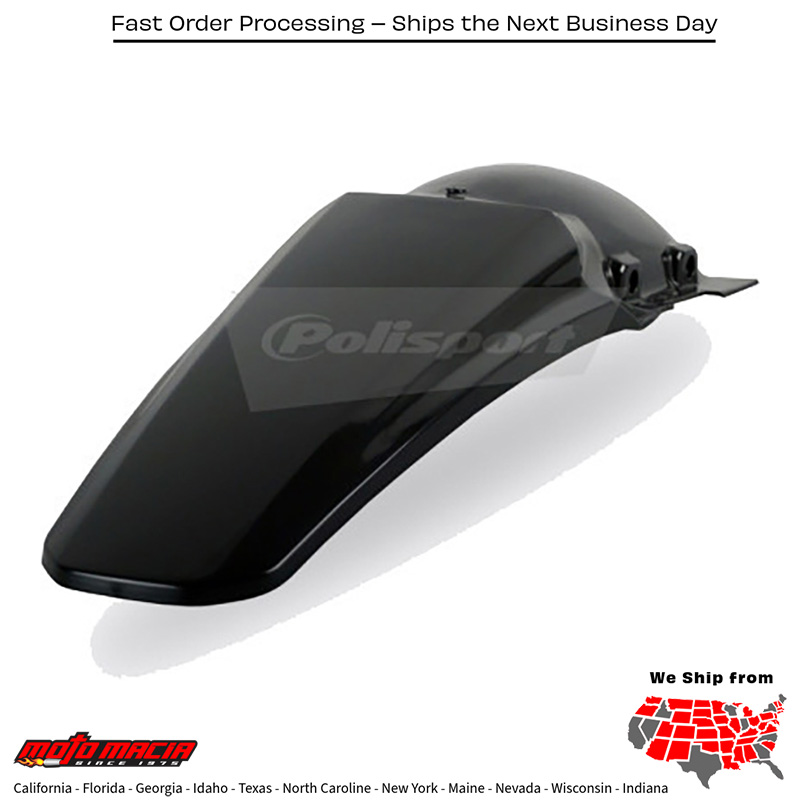 REAR FENDER BLACK Honda CRF250R 2008-2009