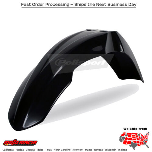 FRONT FENDER BLACK Honda CRF450R 2004-2008 Honda CRF250R 2004-2009 Honda CRF250X 2004-2013 Honda CRF450X 2005-2013 Honda CR125R 2004-2007 Honda CR250R 2004-2007