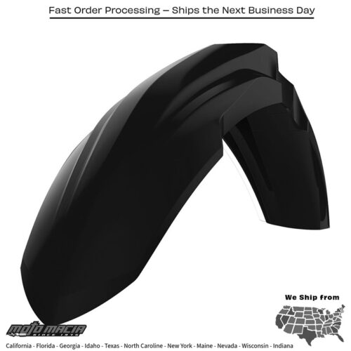 FRONT FENDER BLACK Honda CR250R 2004-2007 Honda CR125R 2004-2007