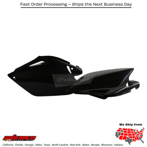 SIDE PANELS BLACK Honda CRF250R 2006-2013 Honda CRF250X 2006-2013