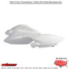 SIDE PANELS WHITE Honda CRF250R 2006-2009