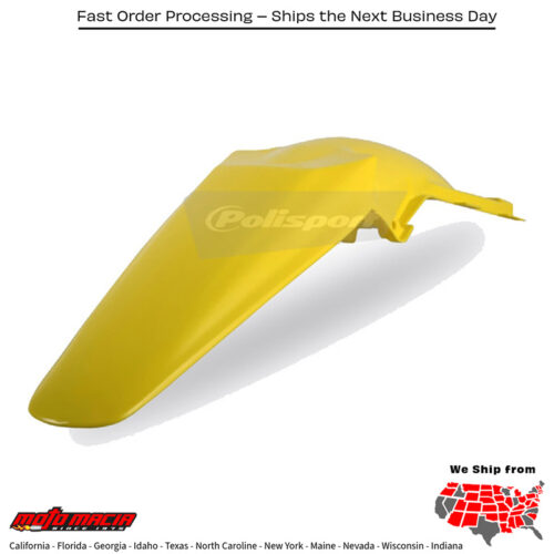 REAR FENDER YELLOW Kawasaki KX250F 2004-2005 Suzuki RM-Z250 2004-2006