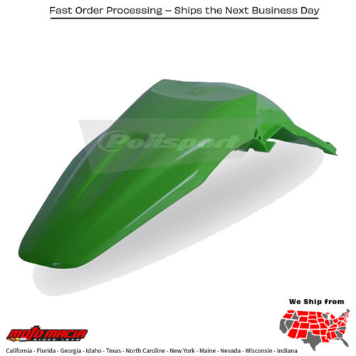 REAR FENDER GREEN Kawasaki KX250F 2004-2005 Suzuki RM-Z250 2004-2005