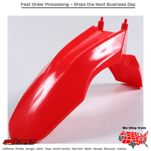 FRONT FENDER RED Honda CRF110F 2013-2019
