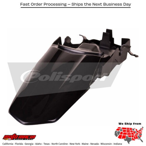 REAR FENDER BLACK Honda CRF110F 2013-2019