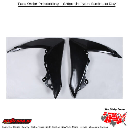 RADIATOR SHROUDS BLACK Honda CRF110F 2013-2019
