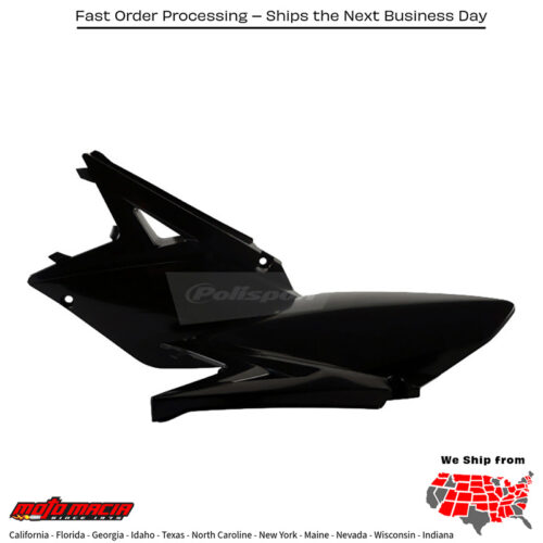 SIDE PANELS BLACK Suzuki RM-Z250 2010-2018