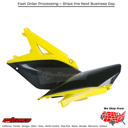SIDE PANELS YELLOW Suzuki RM-Z250 2010-2018