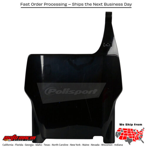 NUMBER PLATE BLACK Honda CRF450R 2004-2007 Honda CRF250R 2004-2007 Honda CRF250X 2004-2007 Honda CRF450X 2005-2007 Honda CR125R 2004-2007 Honda CR250R 2004-2007