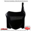 NUMBER PLATE BLACK Honda CRF450R 2008-2008 Honda CRF250R 2008-2013