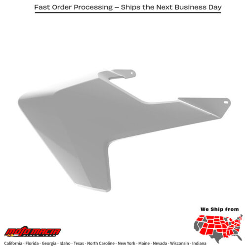 UPPER RADIATOR SHROUD WHITE Husqvarna TC 250 2017-2019 Husqvarna TC 125 2016-2018 Husqvarna FC 250 2016-2018 Husqvarna FC 350 2016-2018 Husqvarna FC 450 2016-2018 Husqvarna TE 300 2017-2018 Husqvarna FE 250 2017-2019 Husqvarna FE 350 2017-2