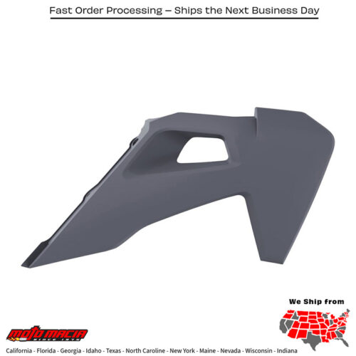 RADIATOR SHROUD NARDO GREY HUS Husqvarna TE 250i 2019-2023 Husqvarna TE 300i 2019-2023 Husqvarna FE 350S 2019-2020 Husqvarna FE 250S 2019-2019 Husqvarna FE 450S 2019-2019 Husqvarna FE 250 2019-2023 Husqvarna FE 350 2019-2023 Husqvarna FE 45