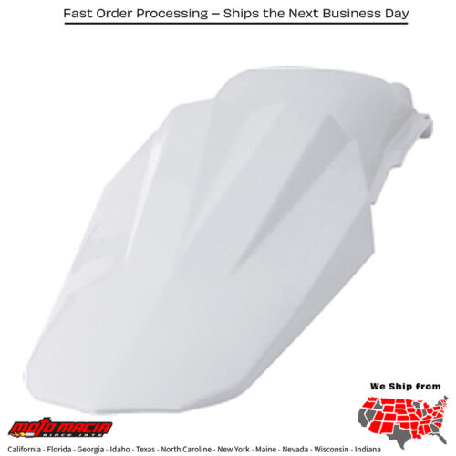 REAR FENDER WHITE Husqvarna CR125 2005-2008 Husqvarna WR 125 2005-2007 Husqvarna WR 250 2005-2011 Husqvarna WR 300 2009-2011 Husqvarna SMR 450 2005-2007 Husqvarna SMR 510 2005-2007 Husqvarna TC 510 2005-2007 Husqvarna CR250 2005-2005 Husqva