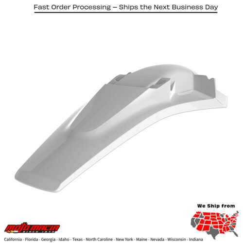 REAR FENDER WHITE Husqvarna TX 300 2017-2017 Husqvarna FX 350 2017-2017 Husqvarna FX 450 2017-2017 Husqvarna TC 125 2016-2018 Husqvarna FC 250 2016-2018 Husqvarna FC 350 2016-2018 Husqvarna FC 450 2016-2018 Husqvarna TC 250 2016-2018 Husqva
