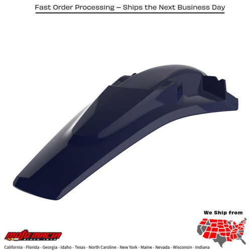 REAR FENDER W/TAILLIGHT TABS BLUE Husqvarna TE 150 2017-2019 Husqvarna TE 300 2017-2018 Husqvarna FE 250 2017-2019 Husqvarna FE 350 2017-2019 Husqvarna FE 450 2017-2019 Husqvarna FE 501 2017-2019 Husqvarna TE 250 2017-2018 Husqvarna TE 250i