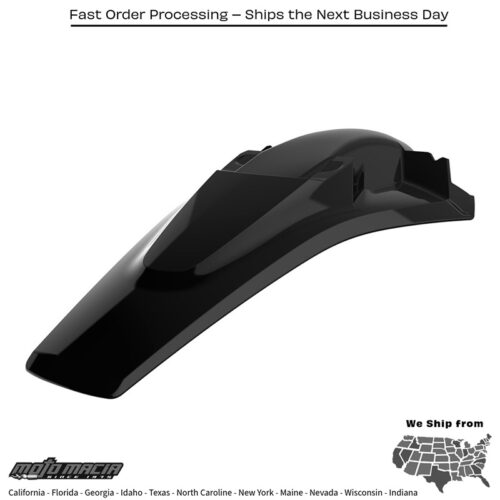 REAR FENDER W/TAILLIGHT TABS BLACK Husqvarna TE 150 2017-2019 Husqvarna TE 300 2017-2018 Husqvarna FE 250 2017-2019 Husqvarna FE 350 2017-2019 Husqvarna FE 450 2017-2019 Husqvarna FE 501 2017-2019 Husqvarna TE 250 2017-2018 Husqvarna TE 250