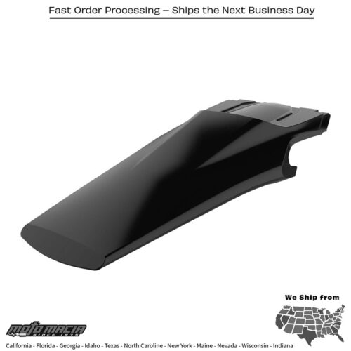 REAR FENDER BLACK Husqvarna TC 125 2019-2021 Husqvarna FC 250 2019-2021 Husqvarna FC 350 2019-2021 Husqvarna FC 450 2019-2021 Husqvarna FC 450 Rockstar Edition 2019-2020