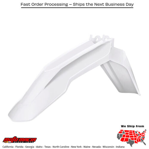FRONT FENDER WHITE RCO Sherco 125 SE-R Racing 2017-2021 Sherco 250 SE-R Racing 2016-2022 Sherco 250 SEF-R Racing 2016-2022 Sherco 300 SE-R Racing 2016-2022 Sherco 300 SEF-R Racing 2016-2022 Sherco 450 SEF-R Racing 2016-2021 Sherco 250 SE-R