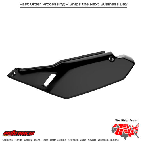 KLR 650 SIDE PANEL LEFT BLACK Kawasaki KLR650 2008-2018