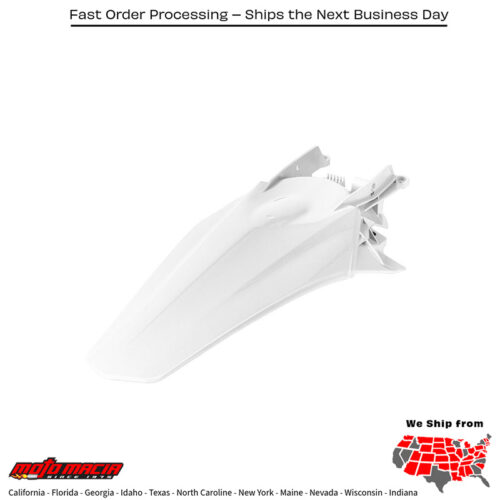 REAR FENDER MX MC/MCF WHITE Gas-Gas MC 125 2021-2023 Gas-Gas MC 250F 2021-2023 Gas-Gas MC 450F 2021-2023 Gas-Gas MC 250 2022-2023 Gas-Gas MC 350F 2022-2023