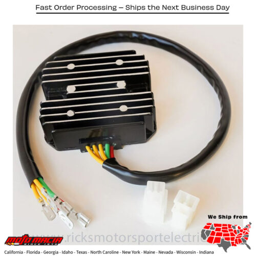 Regulator/Rectifier Lithium Suzuki Vz800 Marauder 97-04 Vx800