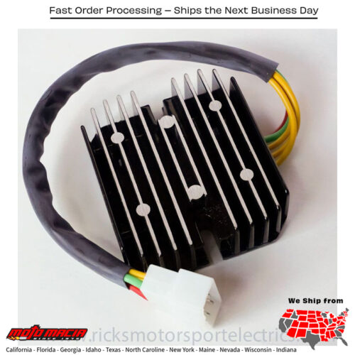Regulator/Rectifier Lithium Suzuki Gsx-R600 97-00 Gsx-R750 96