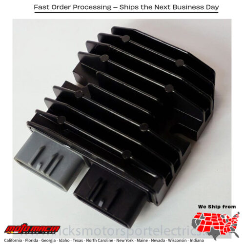 Regulator/Rectifier Lithium  Yamaha Xv19cb Raider Bullet Cowl Xvs95cr Bolt C Spec Xtz1200e Super Ténéré Es Xvs95c Bolt Xvs95c Bolt R Spec Fz-09 Fzs800 Fz8 Xtz1200 Super Ténéré Fzs1000 Fz1 Vmx1700 V-Max Xv17as Road Star S Xv17at Road Star Silverado Xv17ats  Mpn: 14-420Fitment Yamaha Xv19cb Raider Bullet Cowl 2015Yamaha Xvs95cr Bolt C Spec 2015 2016Yamaha Xtz1200e Super Ténéré Es 2014Yamaha Xvs95c Bolt 2014 2015 2016Yamaha Xvs95c Bolt R Spec 2014 2015 2016Yamaha Fz-09 2014Yamaha Fzs800 Fz8 2011 2012 2013Yamaha Xtz1200 Super Ténéré 2012 2013 2014Yamaha Fzs1000 Fz1 2007 2008 2009 2010 2011 2006 2012 2013 2014Yamaha Vmx1700 V-Max 2009 2010 2011 2012 2013 2014Yamaha Xv17as Road Star S 2008 2009 2010 2011 2012 2013 2014Yamaha Xv17at Road Star Silverado 2004 2005 2006 2007 2008 2009 2010 2011Yamaha Xv17ats Road Star Silverado S 2008 2009 2010 2011 2012 2013 2014Yamaha Xv19ctf Stratoliner Deluxe 2010 2011 2012 2014Yamaha Xv19cts Stratoliner S 2006 2007 2008 2009 2010 2011 2012 2013 2014Yamaha Xv19vs Roadliner S 2006 2007 2008 2009 2010 2012 2013 2014Yamaha Xv19c Raider 2008 2009 2010 2011 2012 2013 2014 2015 2016 2017Yamaha Xv19cs Raider S 2008 2009 2010 2011 2012 2013 2014 2015Yamaha Xvs13ct V-Star 1300 Tourer 2007 2008 2009 2010Yamaha Xvs95 V-Star 950 2009 2010Yamaha Xvs95ct V-Star 950 Tourer 2009 2010Yamaha Yzf-R1 2007 2008 2002 2003 2009 2010 2011 2012 2013 2014Yamaha Fjr1300a Abs 2003 2004 2005 2006 2007 2008 2009 2010 2011 2012 2013 2014 2015 2016 2018Yamaha Xv17a Road Star 2004 2005 2006 2007 2008 2009 2010 2013Yamaha Xv17pc Road Star Warrior 2008 2009 2002 2003 2004 2005 2006 2007Yamaha Xv17pcm Road Star Midnight Warrior 2008 2009 2005 2006 2007Yamaha Xv19ct Stratoliner 2006 2007 2009 2010 2011 2012Yamaha Xv19vm Roadliner Midnight 2006 2007 2008 2009Yamaha Xvs13a V-Star 1300 2007 2008 2009Yamaha Xv19ctm Stratoliner Midnight 2006 2007 2008Yamaha Xv17am Road Star Midnight 2004 2005 2006 2007Yamaha Xv17atm Road Star Midnight Silverado 2004 2005 2006 2007Yamaha Xv19v Roadliner 2006 2007 2008 2009 2010 2012Yamaha Fjr1300 2003 2004 2005 2006  Mpn: 14-420Fitment Yamaha Xv19cb Raider Bullet Cowl 2015Yamaha Xvs95cr Bolt C Spec 2015 2016Yamaha Xtz1200e Super Ténéré Es 2014Yamaha Xvs95c Bolt 2014 2015 2016Yamaha Xvs95c Bolt R Spec 2014 2015 2016Yamaha Fz-09 2014Yamaha Fzs800 Fz8 2011 2012 2013Yamaha Xtz1200 Super Ténéré 2012 2013 2014Yamaha Fzs1000 Fz1 2007 2008 2009 2010 2011 2006 2012 2013 2014Yamaha Vmx1700 V-Max 2009 2010 2011 2012 2013 2014Yamaha Xv17as Road Star S 2008 2009 2010 2011 2012 2013 2014Yamaha Xv17at Road Star Silverado 2004 2005 2006 2007 2008 2009 2010 2011Yamaha Xv17ats Road Star Silverado S 2008 2009 2010 2011 2012 2013 2014Yamaha Xv19ctf Stratoliner Deluxe 2010 2011 2012 2014Yamaha Xv19cts Stratoliner S 2006 2007 2008 2009 2010 2011 2012 2013 2014Yamaha Xv19vs Roadliner S 2006 2007 2008 2009 2010 2012 2013 2014Yamaha Xv19c Raider 2008 2009 2010 2011 2012 2013 2014 2015 2016 2017Yamaha Xv19cs Raider S 2008 2009 2010 2011 2012 2013 2014 2015Yamaha Xvs13ct V-Star 1300 Tourer 2007 2008 2009 2010Yamaha Xvs95 V-Star 950 2009 2010Yamaha Xvs95ct V-Star 950 Tourer 2009 2010Yamaha Yzf-R1 2007 2008 2002 2003 2009 2010 2011 2012 2013 2014Yamaha Fjr1300a Abs 2003 2004 2005 2006 2007 2008 2009 2010 2011 2012 2013 2014 2015 2016 2018Yamaha Xv17a Road Star 2004 2005 2006 2007 2008 2009 2010 2013Yamaha Xv17pc Road Star Warrior 2008 2009 2002 2003 2004 2005 2006 2007Yamaha Xv17pcm Road Star Midnight Warrior 2008 2009 2005 2006 2007Yamaha Xv19ct Stratoliner 2006 2007 2009 2010 2011 2012Yamaha Xv19vm Roadliner Midnight 2006 2007 2008 2009Yamaha Xvs13a V-Star 1300 2007 2008 2009Yamaha Xv19ctm Stratoliner Midnight 2006 2007 2008Yamaha Xv17am Road Star Midnight 2004 2005 2006 2007Yamaha Xv17atm Road Star Midnight Silverado 2004 2005 2006 2007Yamaha Xv19v Roadliner 2006 2007 2008 2009 2010 2012Yamaha Fjr1300 2003 2004 2005 2006