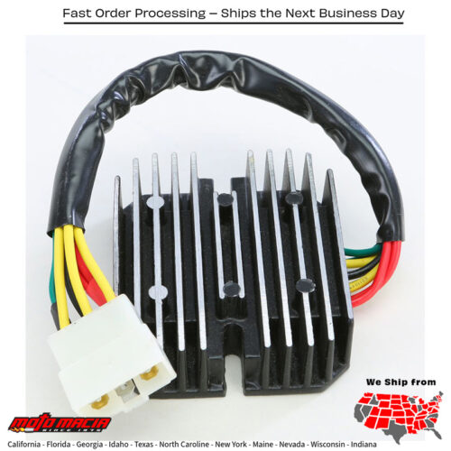 Regulator / Rectifier Kawasaki Zx600 Ninja Zx-6r Vn800e Vulcan 800 Drifter Vn800a Vulcan 800 Vn800b Vulcan 800 Classic 1995-2006 Kawasaki Zx600 Ninja Zx-6r Vn800e Vulcan 800 Drifter Vn800a Vulcan 800 Vn800b Vulcan 800 Classic 1995-2006 Mpn: 10-311Fitment Kawasaki Zx600 Ninja Zx-6r 1998 1999Kawasaki Vn800e Vulcan 800 Drifter 1999 2000 2001 2002 2003 2004 2005 2006Kawasaki Vn800a Vulcan 800 1995 1996 1997 1998 1999 2000 2001 2002 2003 2004 2005Kawasaki Vn800b Vulcan 800 Classic 1996 1997 1998 1999 2000 2001 2002 2003 2004 2005  Mpn: 10-311Fitment Kawasaki Zx600 Ninja Zx-6r 1998 1999Kawasaki Vn800e Vulcan 800 Drifter 1999 2000 2001 2002 2003 2004 2005 2006Kawasaki Vn800a Vulcan 800 1995 1996 1997 1998 1999 2000 2001 2002 2003 2004 2005Kawasaki Vn800b Vulcan 800 Classic 1996 1997 1998 1999 2000 2001 2002 2003 2004 2005