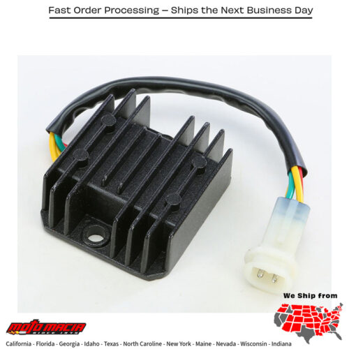Rectifier / Regulator Yamaha Yfm200dx Moto-4 85-88 Ytm225d Tri-Moto
