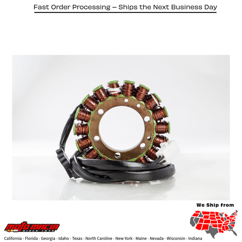 Stator Yamaha Xvs65 V-Star 650 Custom 00-03 Xvs65a V-Star 650 Classic