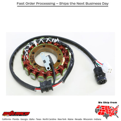 Stator Yamaha Yfm350x Wolverine 2wd [Sra] Yfm350fg Grizzly 4wd [Sra] Yfm350g Grizzly 2wd [Sra] Yfm350ba Bruin 2wd [Sra] Yfm350fa Bruin 4wd [Sra] Yfm350fgi Grizzly 4wd [Irs] 2004-2014 Yamaha Yfm350x Wolverine 2wd [Sra] Yfm350fg Grizzly 4wd [Sra] Yfm350g Gri Mpn: 21-921Fitment Yamaha Yfm350x Wolverine 2wd [Sra] 2006 2007 2008 2009Yamaha Yfm350fg Grizzly 4wd [Sra] 2007 2008 2009 2010 2011 2012 2013 2014Yamaha Yfm350g Grizzly 2wd [Sra] 2007 2008 2009 2010 2011 2012Yamaha Yfm350ba Bruin 2wd [Sra] 2004 2005 2006Yamaha Yfm350fa Bruin 4wd [Sra] 2004 2005 2006Yamaha Yfm350fgi Grizzly 4wd [Irs] 2007 2008 2009 2010 2011 2012  Mpn: 21-921Fitment Yamaha Yfm350x Wolverine 2wd [Sra] 2006 2007 2008 2009Yamaha Yfm350fg Grizzly 4wd [Sra] 2007 2008 2009 2010 2011 2012 2013 2014Yamaha Yfm350g Grizzly 2wd [Sra] 2007 2008 2009 2010 2011 2012Yamaha Yfm350ba Bruin 2wd [Sra] 2004 2005 2006Yamaha Yfm350fa Bruin 4wd [Sra] 2004 2005 2006Yamaha Yfm350fgi Grizzly 4wd [Irs] 2007 2008 2009 2010 2011 2012