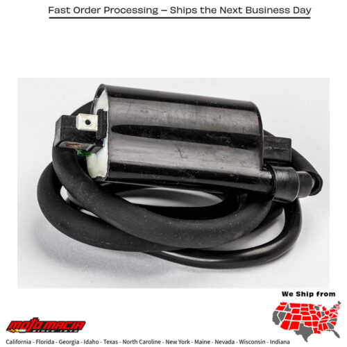 Ignition Coil Honda Kawasaki Trx680fa Rincon [Irs] Nt700v Deauville Nsa700 Dn-01 Vfr800 Interceptor Nss250 Reflex Ps250 Big Ruckus Trx680fga Rincon Gpscape [Irs] Vtr250 Interceptor Vfr700f Interceptor Crf450r Crf250r En500c Vulcan 500 Ltd Ex500 Ninja 500r  Mpn: 23-106Fitment Honda Trx680fa Rincon [Irs] 2006 2007 2008 2009 2010 2011 2012 2013 2014Honda Nt700v Deauville 2010 2011Honda Nsa700 Dn-01 2009Honda Vfr800 Interceptor 1998 1999 2000 2001Honda Nss250 Reflex 2001 2002 2003 2004 2005 2006 2007Honda Ps250 Big Ruckus 2005 2006Honda Trx680fga Rincon Gpscape [Irs] 2006 2007 2008 2009Honda Vtr250 Interceptor 1988 1989 1990Honda Vfr700f Interceptor 1986 1987Honda Crf450r 2009 2010 2011 2012 2013Honda Crf250r 2010 2011 2012 2013Kawasaki En500c Vulcan 500 Ltd 1996 1997 1998 1999 2000 2001 2002 2003 2004 2005 2006 2007 2008 2009Kawasaki Ex500 Ninja 500r 1997 1998 1999 2000 2001 2002 2003 2004 2005 2006 2007 2008 2009Kawasaki Vn800e Vulcan 800 Drifter 2000 2001 2002 2003 2004 2005 2006Kawasaki Vn800a Vulcan 800 1995 1996 1997 1998 1999 2000 2001 2002 2003 2004 2005Kawasaki Vn800b Vulcan 800 Classic 1996 1997 1998 1999 2000 2001 2002 2003 2004 2005Kawasaki En500 Vulcan 500 1996 1990 1991 1992 1993 1994 1995Kawasaki Ex500 Ninja 500 1994 1995 1996Kawasaki Ex500 1987 1988 1989 1990 1991 1992 1993Kawasaki El250 Eliminator 1988 1989Kawasaki Klr650 2008 2009 2010 2011 2012 2013 2014 2015  Mpn: 23-106Fitment Honda Trx680fa Rincon [Irs] 2006 2007 2008 2009 2010 2011 2012 2013 2014Honda Nt700v Deauville 2010 2011Honda Nsa700 Dn-01 2009Honda Vfr800 Interceptor 1998 1999 2000 2001Honda Nss250 Reflex 2001 2002 2003 2004 2005 2006 2007Honda Ps250 Big Ruckus 2005 2006Honda Trx680fga Rincon Gpscape [Irs] 2006 2007 2008 2009Honda Vtr250 Interceptor 1988 1989 1990Honda Vfr700f Interceptor 1986 1987Honda Crf450r 2009 2010 2011 2012 2013Honda Crf250r 2010 2011 2012 2013Kawasaki En500c Vulcan 500 Ltd 1996 1997 1998 1999 2000 2001 2002 2003 2004 2005 2006 2007 2008 2009Kawasaki Ex500 Ninja 500r 1997 1998 1999 2000 2001 2002 2003 2004 2005 2006 2007 2008 2009Kawasaki Vn800e Vulcan 800 Drifter 2000 2001 2002 2003 2004 2005 2006Kawasaki Vn800a Vulcan 800 1995 1996 1997 1998 1999 2000 2001 2002 2003 2004 2005Kawasaki Vn800b Vulcan 800 Classic 1996 1997 1998 1999 2000 2001 2002 2003 2004 2005Kawasaki En500 Vulcan 500 1996 1990 1991 1992 1993 1994 1995Kawasaki Ex500 Ninja 500 1994 1995 1996Kawasaki Ex500 1987 1988 1989 1990 1991 1992 1993Kawasaki El250 Eliminator 1988 1989Kawasaki Klr650 2008 2009 2010 2011 2012 2013 2014 2015