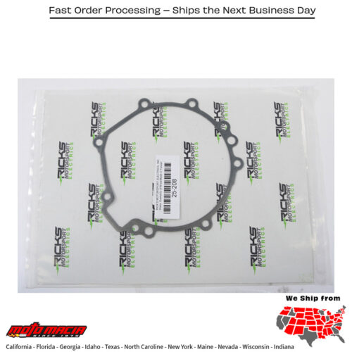 Stator Cover Gasket Kawasaki Ninja Zx-10r 2006-2010 Kawasaki Ninja Zx-10r 2006-2010 Mpn: 25-208Fitment Kawasaki Ninja Zx-10r 2006 2007 2008 2009 2010  Mpn: 25-208Fitment Kawasaki Ninja Zx-10r 2006 2007 2008 2009 2010